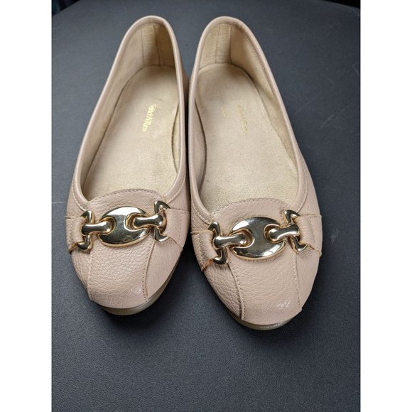 A2 BY AEROSOLES FLATS SIZE 7 NUDE - Picture 5 of 6